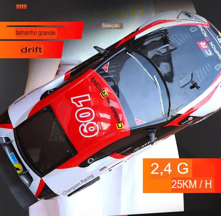 Carrinho de Controle Remoto de Corrida - Alta Velocidade