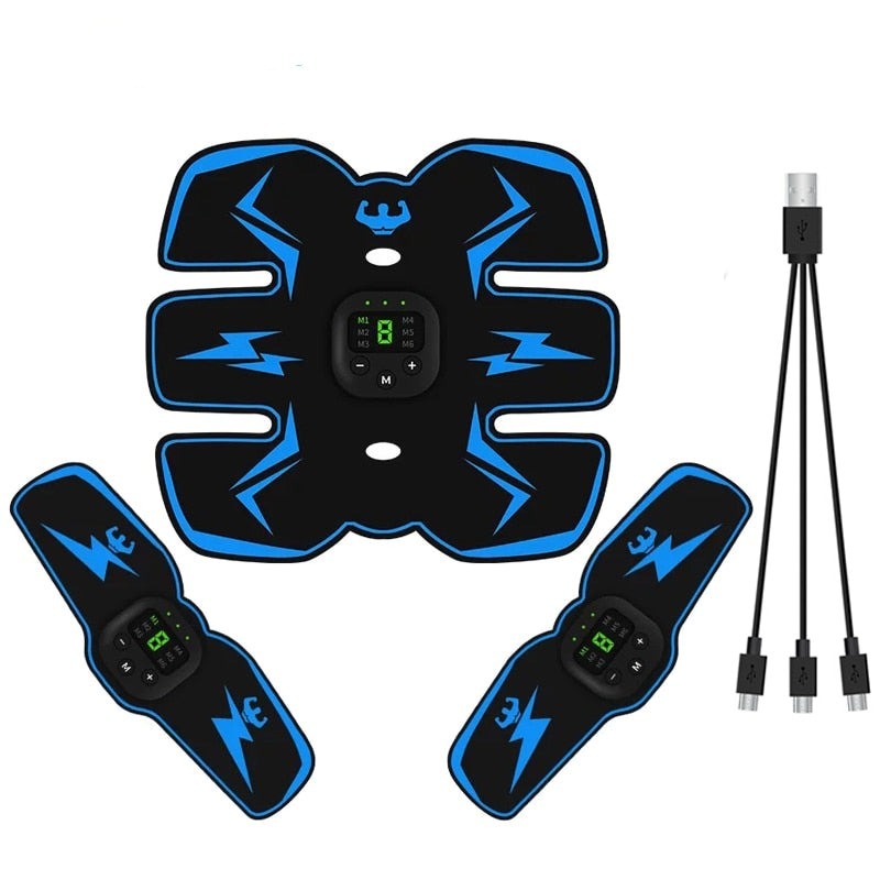 Estimulador Muscular Fitness Tonificador Kit Abdômen, Braços