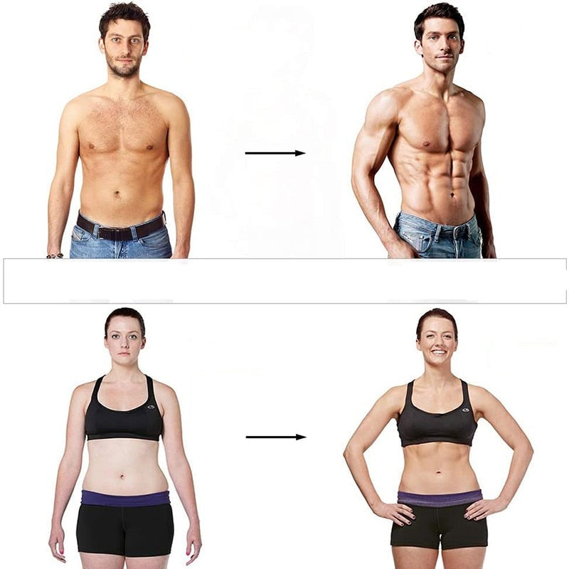 Estimulador Muscular Fitness Tonificador Kit Abdômen, Braços