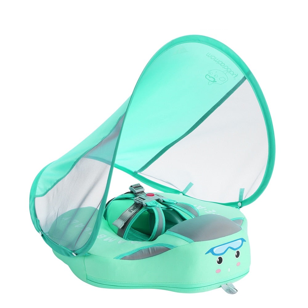 Boia Para Bebê Com Cobertura - Teto Proteção Solar Infantil