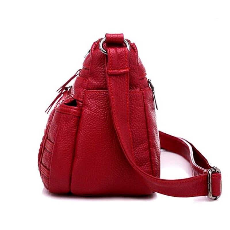 Bolsa de Ombro Feminina Couro - Bolsa Crossbody