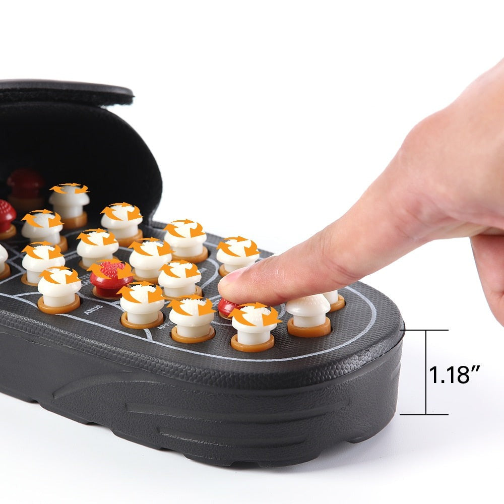 Chinelo Massageador Acupuntura e Reflexologia