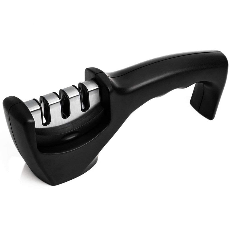 Amolador de Facas Profissional - Afiador 3 Estágios