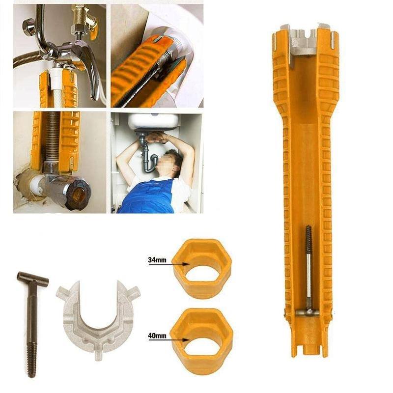 Chave Hidráulica Multifuncional 8 em 1