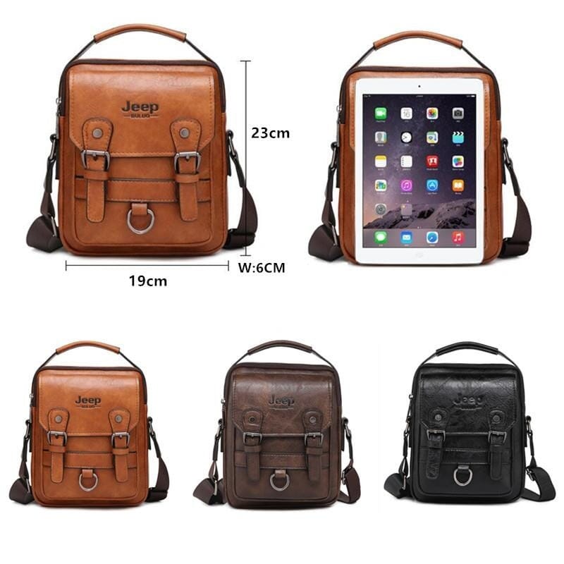 Bolsa Jeep Crossbody de Couro - Transversal