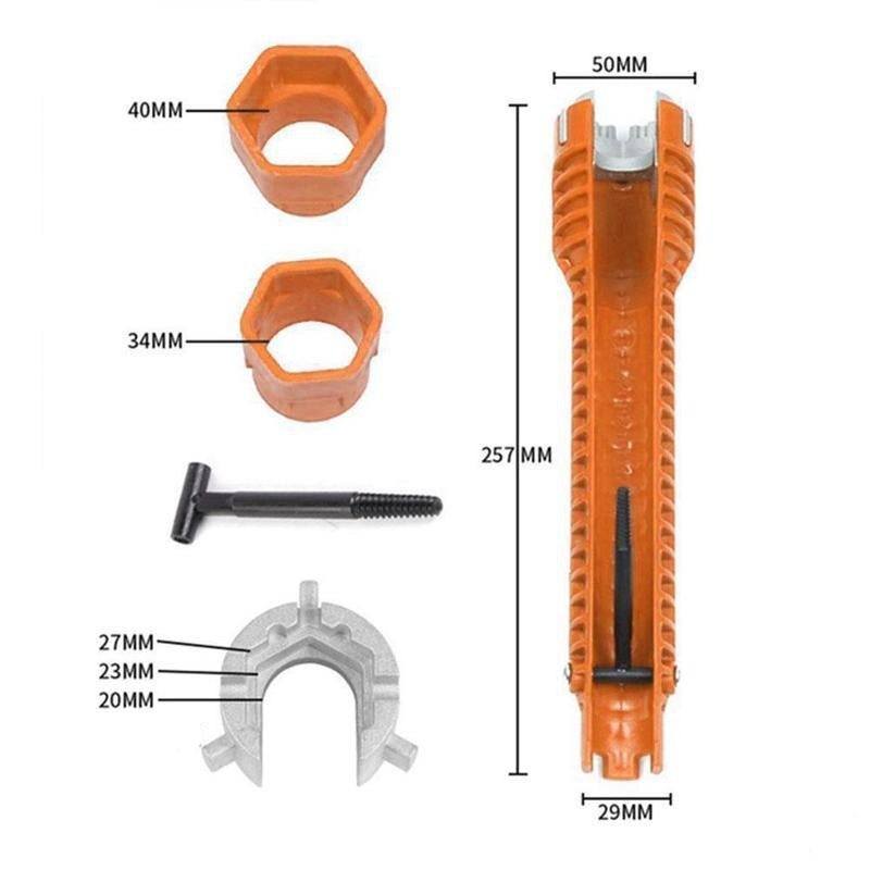 Chave Hidráulica Multifuncional 8 em 1