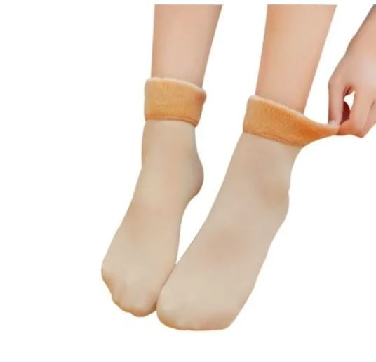 Meia Térmica Kit Com 3 Meia Nuvem Pés Quentinhos