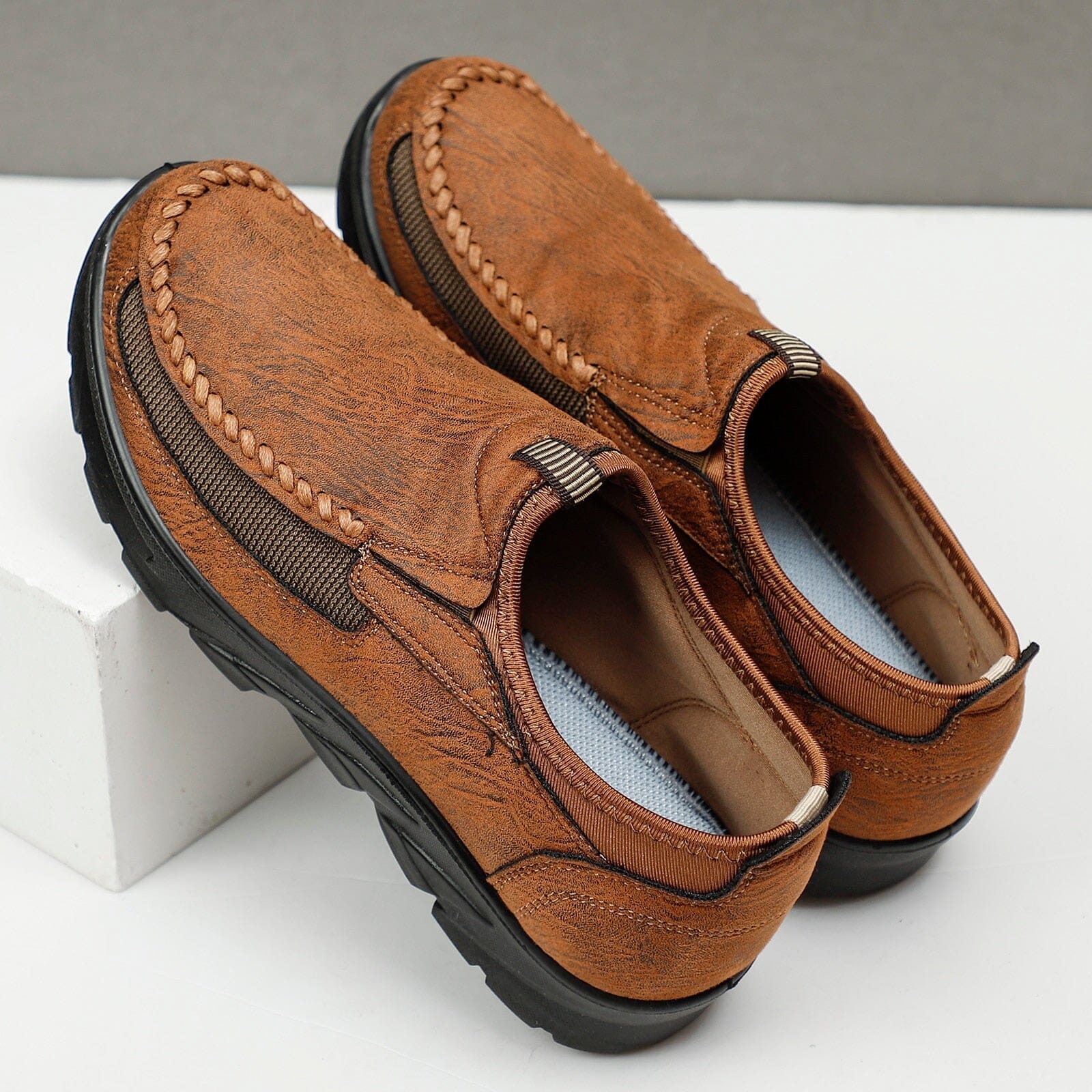 Mocassim Masculino de Couro - Sapato Casual ComfyMens