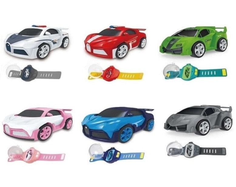 Carrinho Com Controle No Relógio - Car Watch Mini Carro