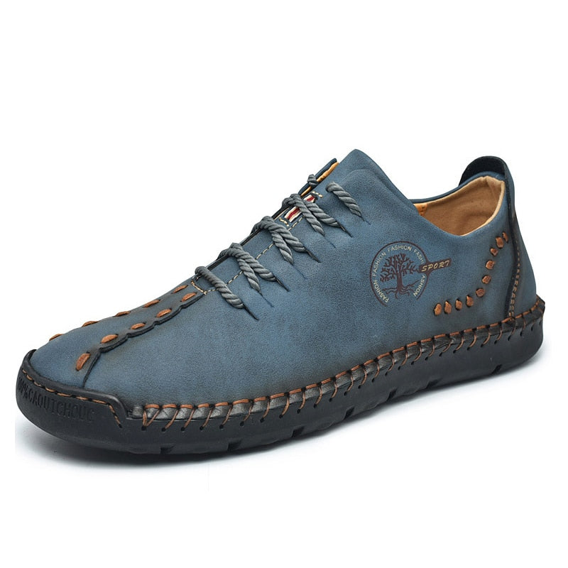 Mocassim Masculino Couro, Sapato de Couro Casual
