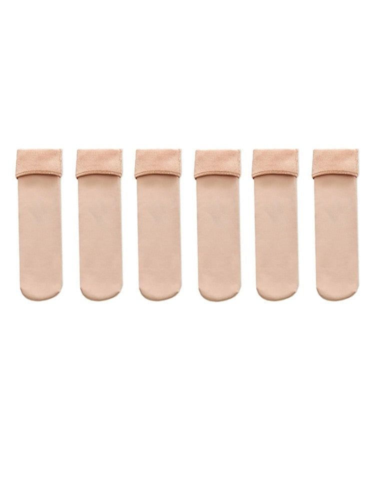 Meia Térmica Kit Com 3 Meia Nuvem Pés Quentinhos