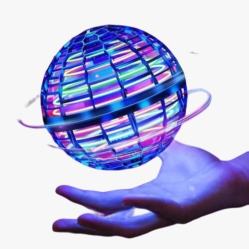 Bola Mágica Voadora Boomerang - Spinner Voador Com Led