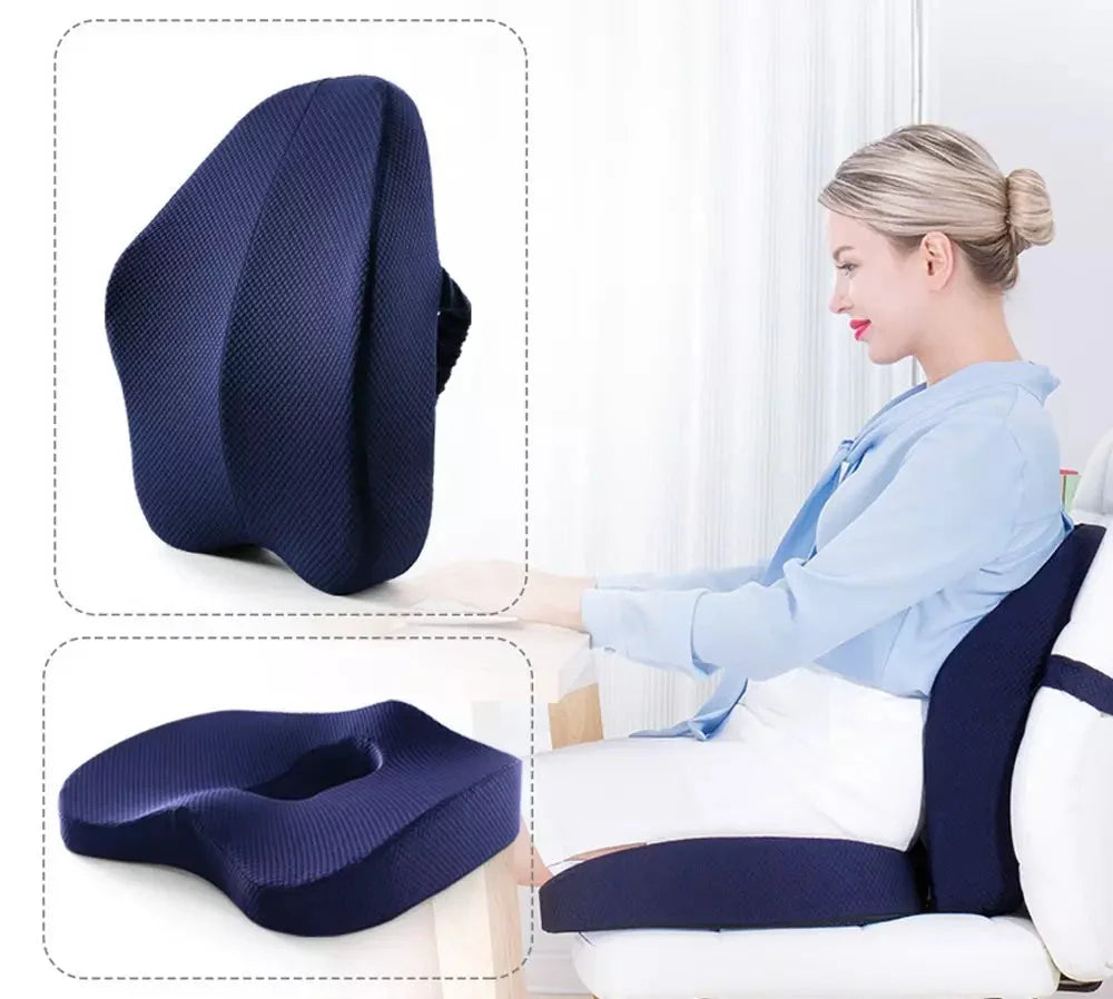 Almofada Ergonômica Ortopédica Para Cadeira
