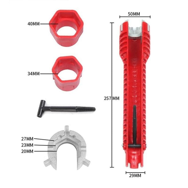 Chave Hidráulica Multifuncional 8 em 1